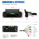 ESSGOO MP5 AR7001 | Android 15, 7-inch IPS Touchscreen -Fiat Panda 2013-2020, Bluetooth 5.4, Apple CarPlay & Android Auto, FM RDS, AI Voice control-5