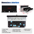 ESSGOO 6281A 6.9 Inch | Audio Systems Multimedia Car Stereo Single Din MP5 Player FM/RDS Wireless Apple CarPlay & Android Auto-5