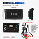 ESSGOO AZ0001 | 7 inch HD IPS Display - Applicable To Opel Car Stereo, MP5 Bluetooth 5.0 Wireless Apple CarPlay & Wireless Android Auto, FAN Cooling-6