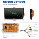 ESSGOO MP5 AR9002 | Android 15, 9-inch IPS Touchscreen-For Volkswagen, Bluetooth 4.1, Apple CarPlay & Android Auto, FM RDS-6