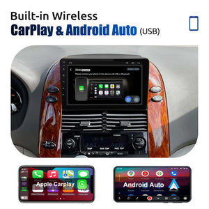 ESSGOO | Car Stereo For 2006-2010 Toyota Sienna, Wireless Carplay&Android Auto With Steering Wheel Controls