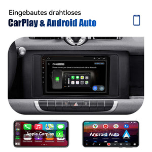 ESSGOO | Car Stereo For 2011-2014 Mercedes-Benz, Wireless Carplay&Android Auto With Steering Wheel Controls