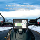 ESSGOO 550CP 5" Waterproof Motorcycle GPS with Wireless CarPlay/Android Auto & Helmet Bluetooth-6