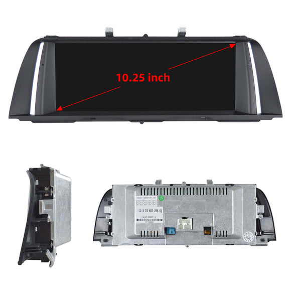 ESSGOO LZ0001 | NBT System, 10.25-inch IPS Touchscreen - For BMW 5 Series F10/F11, Bluetooth 5.2, Apple CarPlay & Android Auto