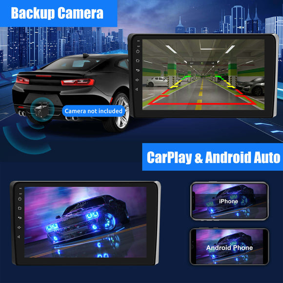 ESSGOO | Bluetooth Car Stereo For Audi A3 series, Wireless Carplay&Android Auto With Steering Wheel Controls