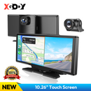 H30 10.26" Portable Wireless CarPlay & Android Auto Dash Cam, 4K Front Camera, GPS Module, FM, Fit All Vehicles-13