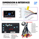 ESSGOO MP5 AR7001 | 2 DIN, Android 15 7-inch IPS Touchscreen Car Stereo, Bluetooth 5.0, Wireless CarPlay & Wireless Android Auto, FM-4