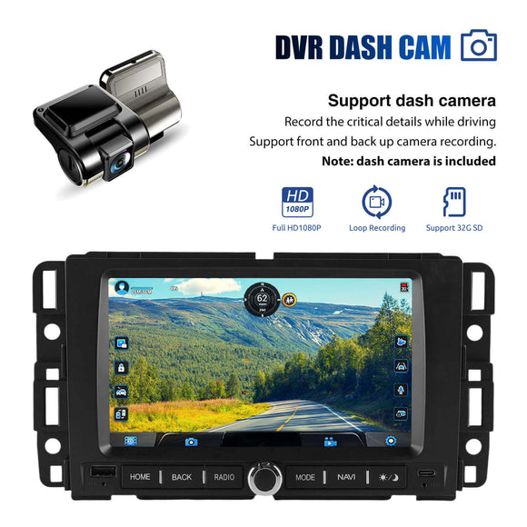 ESSGOO MP5 AR7001 | Android 14, 7 Inch IPS Touchscreen - For GMC | Chevy |  Chevrolet, Bluetooth 4.1, Apple CarPlay & Android FM