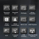 ESSGOO MP5 FS06W | 2 DIN, Wince system 7-inch HD IPS Touchscreen Car Stereo, Bluetooth 5.1, Wired CarPlay & Wired Android Auto, FM USB AUX-2