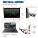 ESSGOO MP5 AR1001 | Android 15 10-inch IPS Touchscreen - For Ford Transit Custom 2018-2023, Bluetooth 4.1, Wireless Apple CarPlay & Wireless Android Auto, FM-5