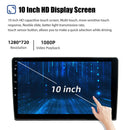 ESSGOO MP5 AR1001 | Android 15 10-inch IPS Touchscreen - For Ford Transit Custom 2018-2023, Bluetooth 4.1, Wireless Apple CarPlay & Wireless Android Auto, FM-3