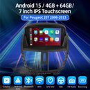 ESSGOO MP5 AR7001 | Android 15 7-inch IPS Touchscreen Car Stereo - For Peugeot 207 2006-2015, Bluetooth 4.1, CarPlay & Android Auto, FM-1