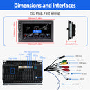 MP5 AR7001-7785B | Android 16 7-inch HD Touchscreen - For VW Golf Jetta MK4 Polo 9N Passat B5 T5 T4-5