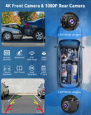 ESSGOO 1026SCP 10.26" IPS CarPlay Screen for Cars, Wireless Apple CarPlay & Android Auto, Bluetooth 5.3, FM, 64GB TF Card Support, AUX-6