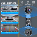 E52 9" Portable Wireless CarPlay & Android Auto, 4K 25fps Front Camera, Siri Assistant, FM, Applicable To Most Models-3