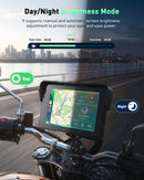 E10 5"Portable Wireless CarPlay & Android Auto, Siri Assistant, TF, Applicable To Most Models-4