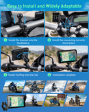 E10 5"Portable Wireless CarPlay & Android Auto, Siri Assistant, TF, Applicable To Most Models-7