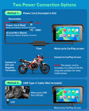 E10 5"Portable Wireless CarPlay & Android Auto, Siri Assistant, TF, Applicable To Most Models-8
