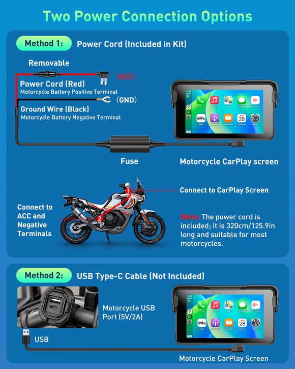 E10 5"Portable Wireless CarPlay & Android Auto, Siri Assistant, TF, Applicable To Most Models