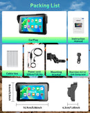 E10 5"Portable Wireless CarPlay & Android Auto, Siri Assistant, TF, Applicable To Most Models-9