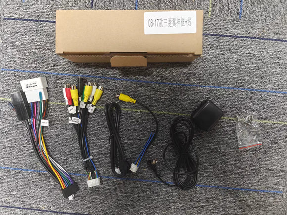 ISO câble voiture Android lecteur 2Din stéréo Radio accessoires pour Kia Suzuki VW Hyundai Honda Toyota Nissan Mitsubishi voiture Outlander