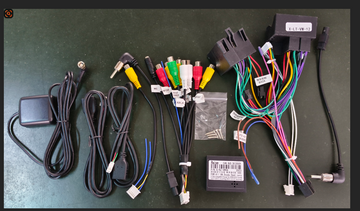 Dedicated vehicle wiring harness - suitable for Volkswagen Multivan - 2010-2015 models - 9-inch