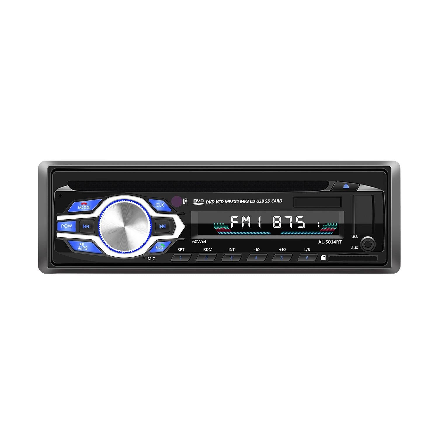 ESSGOO TS0005 | Single Din DVD CD Car Stereo MP3 Player FM Audio Radio BT USB AUX SD In-dash - | TRANSFORM, STARTS HERE | Easy . Economic . Energetic