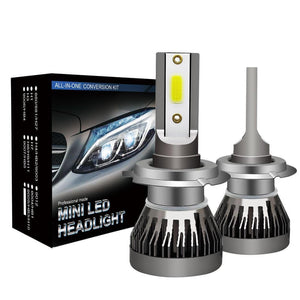 ESSGOO Mini series Car LED Headlight Kit 630000LM Bulbs High Power Beam 6000K White - | TRANSFORM, STARTS HERE | Easy . Economic . Energetic