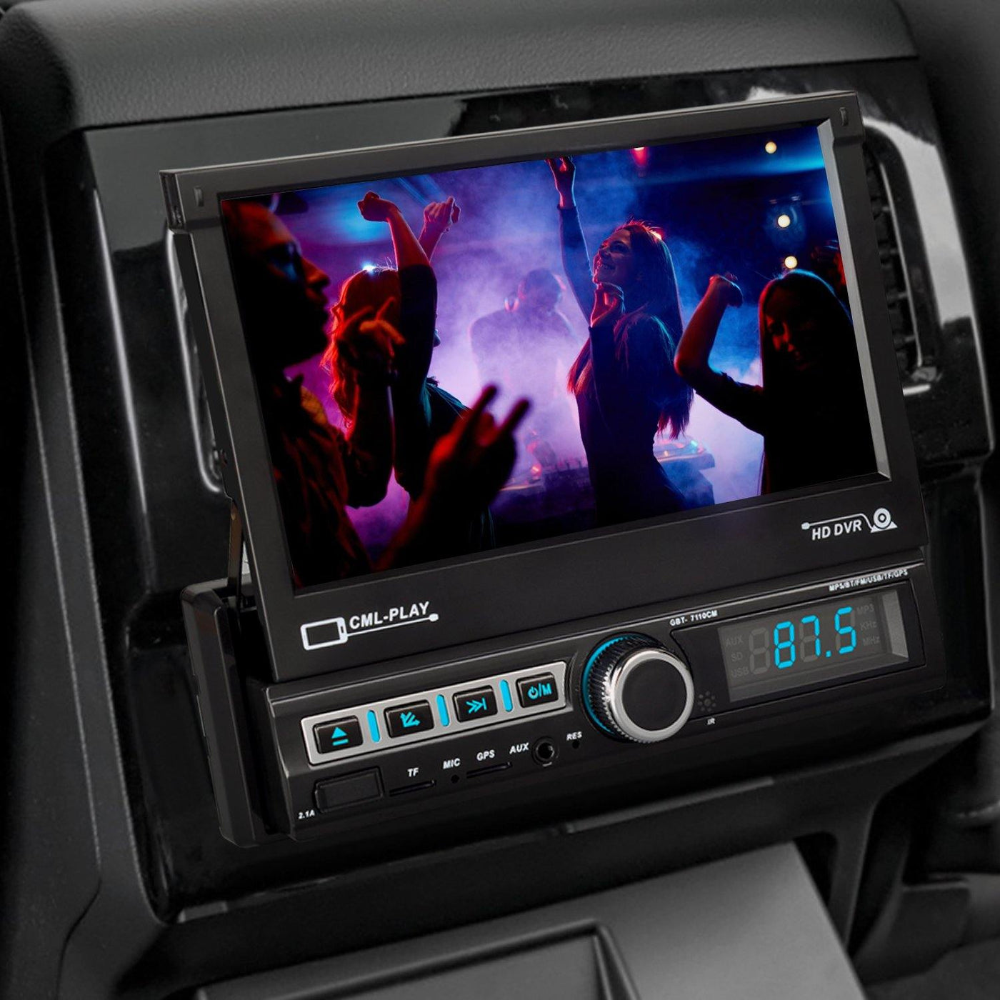 Kaufe Autoradio 7 Zoll 12V 2 Din Audio Stereo Bluetooth Rückfahrkamera  Eingebautes Auto-DVR-System Auto MP5-Player