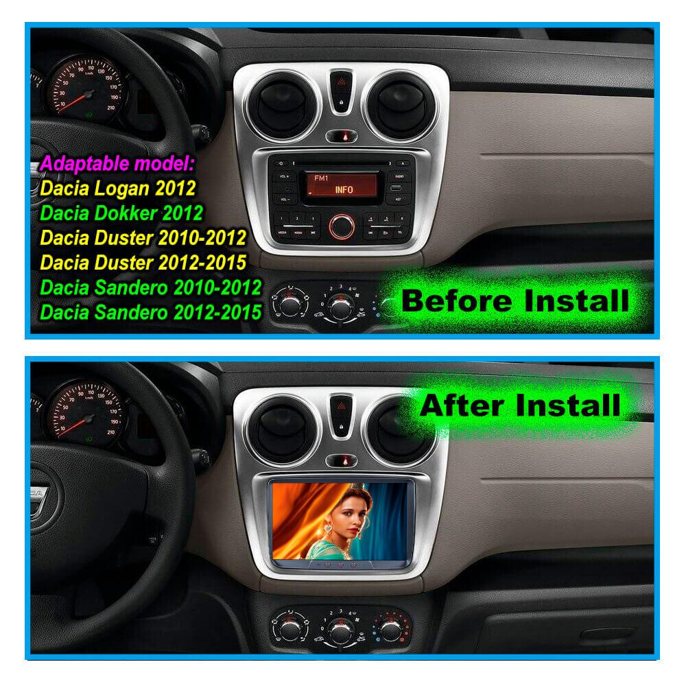 ESSGOO Customize  Android Renault Duster 2010-2012 Car Radio Auto GPS FM  Bluetooth Player