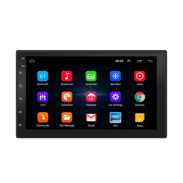 ESSGOO AR7001 | Unité principale de voiture Android 10 Autoradio Mit Bluetooth GPS Navigation MP3 et stéréo vidéo