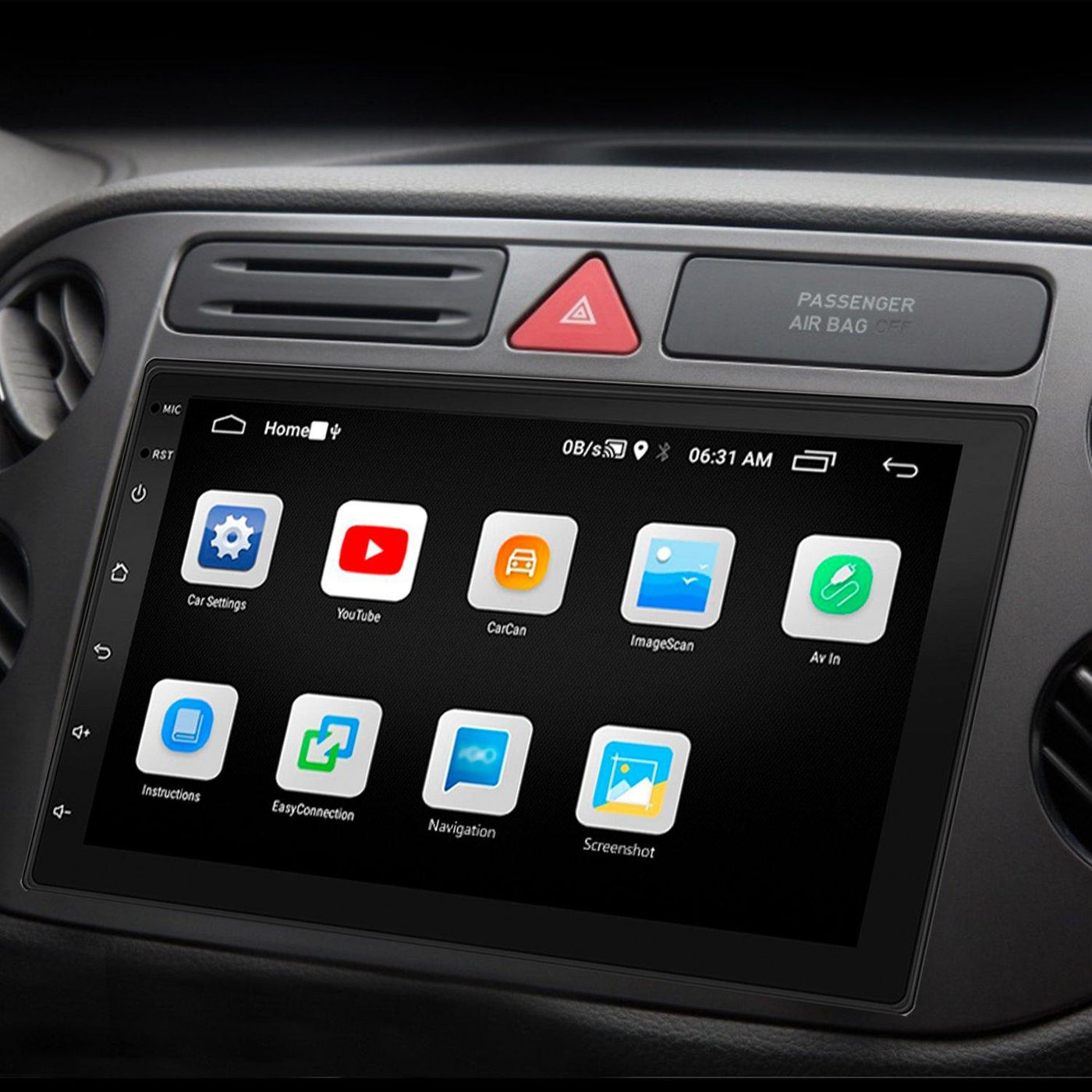 ESSGOO AR7001  Car Head Unit Android 11.0 Autoradio Mit Bluetooth GPS  Navigation MP3 And Video Stereo