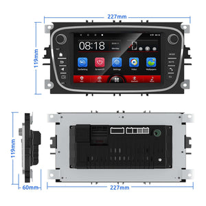 Android Autoradio Multimedia Video Player für Ford Focus 2006-2010 Quad  Core Wifi Bluetooth Link – ESSGOO