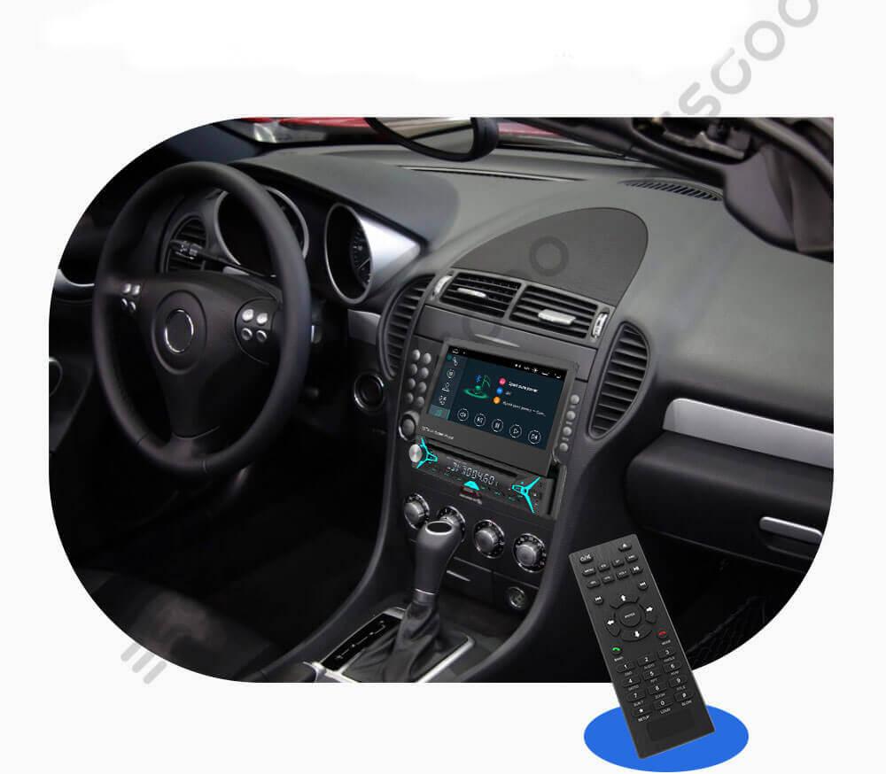 Essgoo $140 Flip Out 7 inch Android Car Head Unit - Single Din Radio 