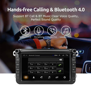 ESSGOO AR8002 | Volkswagen Android Auto Radio Stereo 8-inch Multimedia Car Player Hight Sat Nav - | TRANSFORM, STARTS HERE | Easy . Economic . Energetic