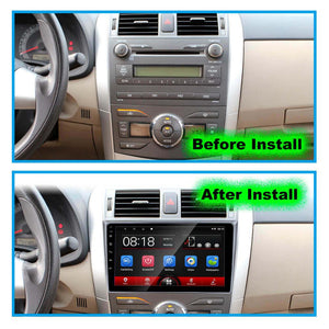 ESSGOO 2 DIN 9'' Car Stereo system for Toyota Corolla 2006- 2013 100% Macth With Bluetooth Back Camera - | TRANSFORM, STARTS HERE | Easy . Economic . Energetic