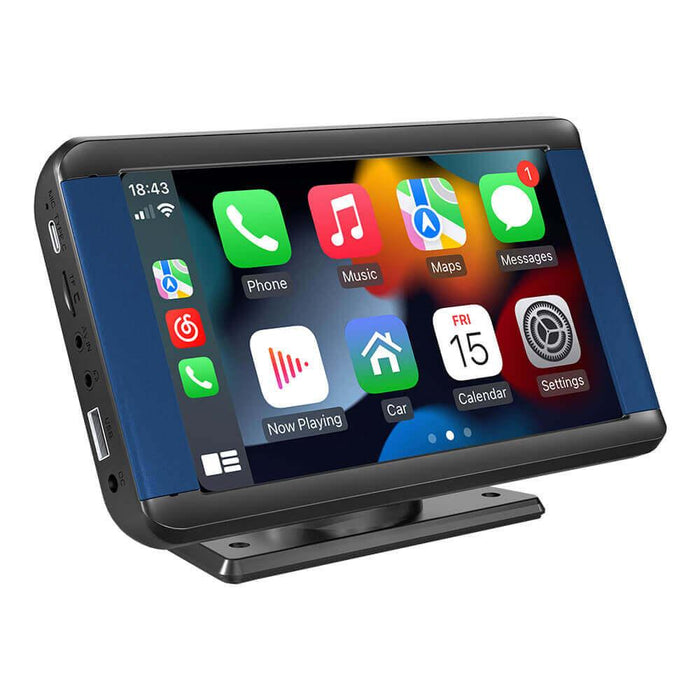 Wireless CarPlay & Android Auto 7'' Touchscreen Multifunction Car Player | ESSGOO
