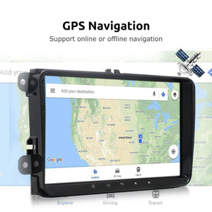 ESSGOO AR9004 | Android 9.1 Car Stereo Radio GPS NAVI WiFi 16GB For VW GOLF PASSAT Polo - | TRANSFORM, STARTS HERE | Easy . Economic . Energetic