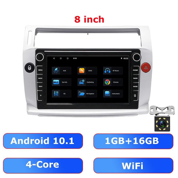 ESSGOO Car Radio 2 din Android 10.1 For Citroen C4 C-Triomphe C-Quatre 2004-2009 Carplay Multimedia Player Autoradio Stereo Wifi - | TRANSFORM, STARTS HERE | Easy . Economic . Energetic