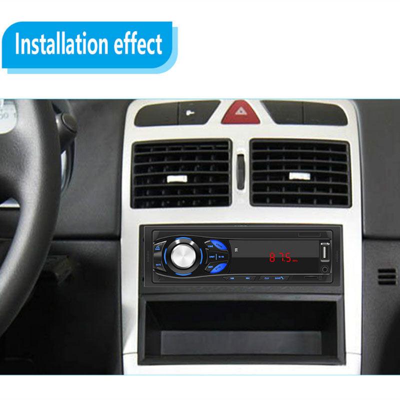 ESSGOO 1 Din autoradio Bluetooth autoradio écran LED FM entrée auxiliaire  Mp3 USB AUX IN FM autoradio 1din voiture lecteur téléphone charge