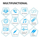 ESSGOO 1 Din Car Radio Bluetooth Car Stereo LED Screen FM Aux Input Mp3 USB AUX IN FM Auto Radio 1din Car Player Phone Charging - | TRANSFORM, STARTS HERE | Easy . Economic . Energetic