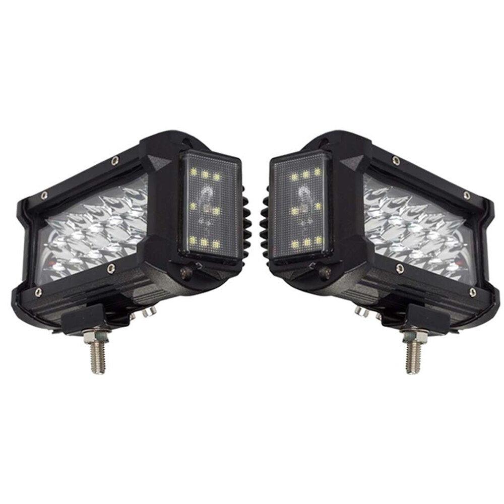 4x Conduite Lumière LED Spot / DRL 2 Fonctions 75W pour Auto SUV Camion  Tracteur