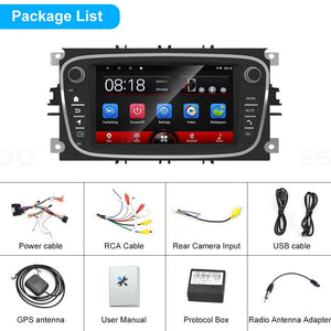 ESSGOO 7 inch Autoradio 2 din Android GPS Navigation Car Radio Stereo Bluetooth Auto Radios Multimedia Player For Ford Focus - | TRANSFORM, STARTS HERE | Easy . Economic . Energetic