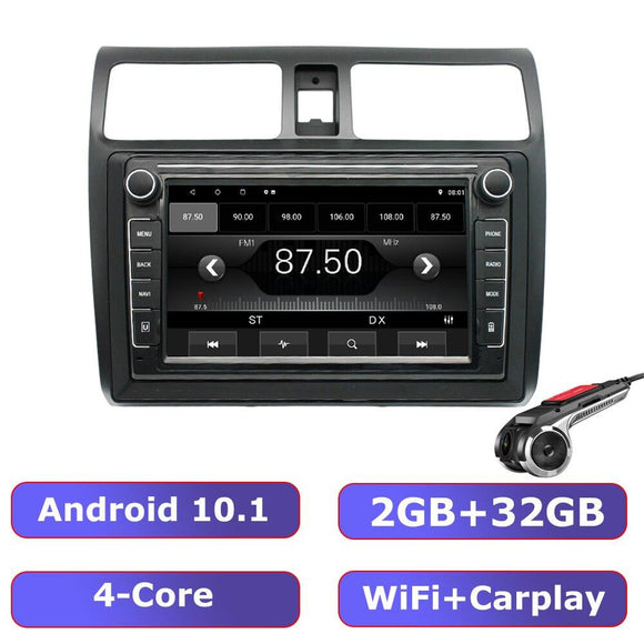 ESSGOO 2G 32G Carplay Android 10 Car Radio 2 Din For Suzuki Swift 2004-2010 Multimedia Player Autoradio Stereo GPS Navigation - | TRANSFORM, STARTS HERE | Easy . Economic . Energetic