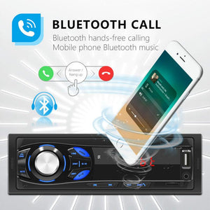 ESSGOO 1 Din Car Radio Bluetooth Car Stereo LED Screen FM Aux Input Mp3 USB AUX IN FM Auto Radio 1din Car Player Phone Charging - | TRANSFORM, STARTS HERE | Easy . Economic . Energetic