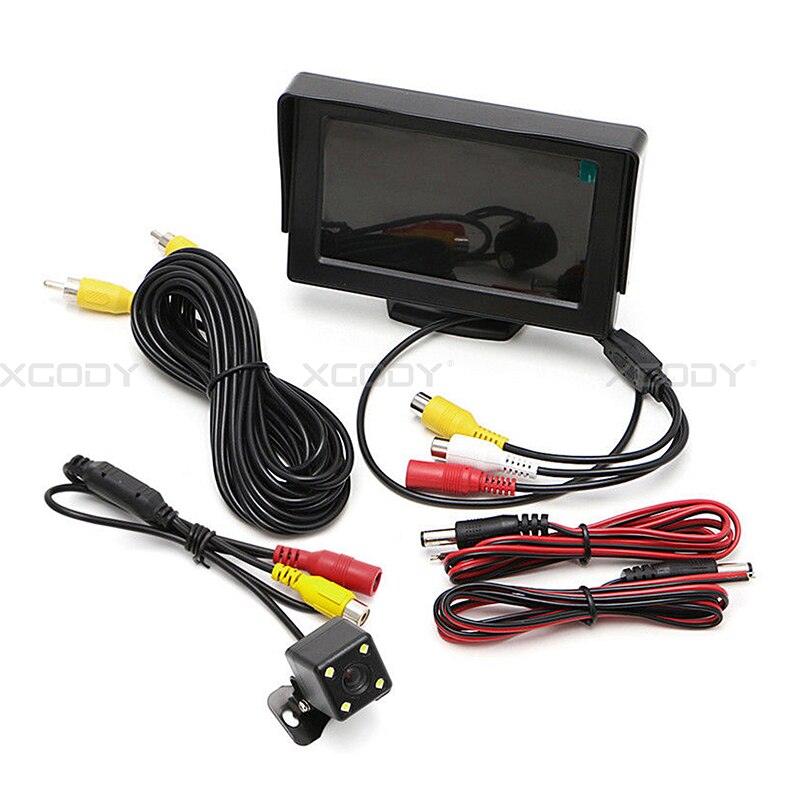 ESSGOO 4.3/5 inch Parking Rearview Car Monitors TFT LCD Car Rear View Monitor Display System For Backup Reverse Camera - | TRANSFORM, STARTS HERE | Easy . Economic . Energetic