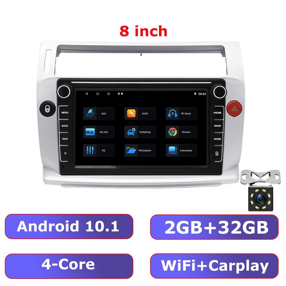 ESSGOO Car Radio 2 din Android 10.1 For Citroen C4 C-Triomphe C-Quatre 2004-2009 Carplay Multimedia Player Autoradio Stereo Wifi - | TRANSFORM, STARTS HERE | Easy . Economic . Energetic