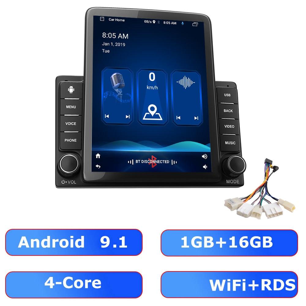 ESSGOO 9.5 Inch 2din Android 9.1 Radio Car Stereo RDS Universal For Toyota Nissan Autoradio GPS Bluetooth Multimedia MP5 Player - | TRANSFORM, STARTS HERE | Easy . Economic . Energetic