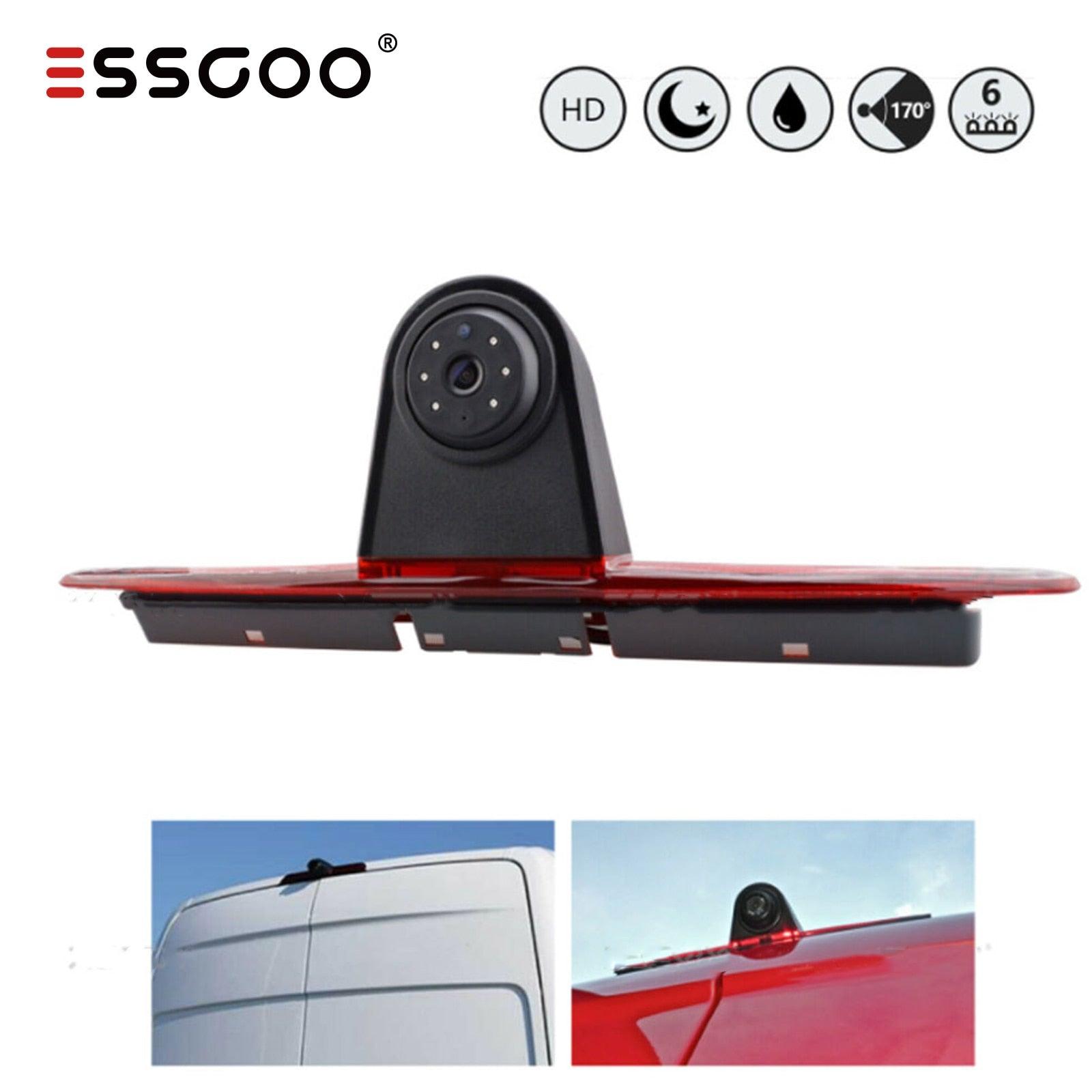 ESSGOO Reversing Camera Brake Light Night Vision - | TRANSFORM, STARTS HERE | Easy . Economic . Energetic