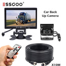 7‘’ LCD Car Monitor Reversing Camera 4 Pin 12V / 24V Reversing Kit for Truck Bus Van Parking Backup Display Rearview Camera - | TRANSFORM, STARTS HERE | Easy . Economic . Energetic